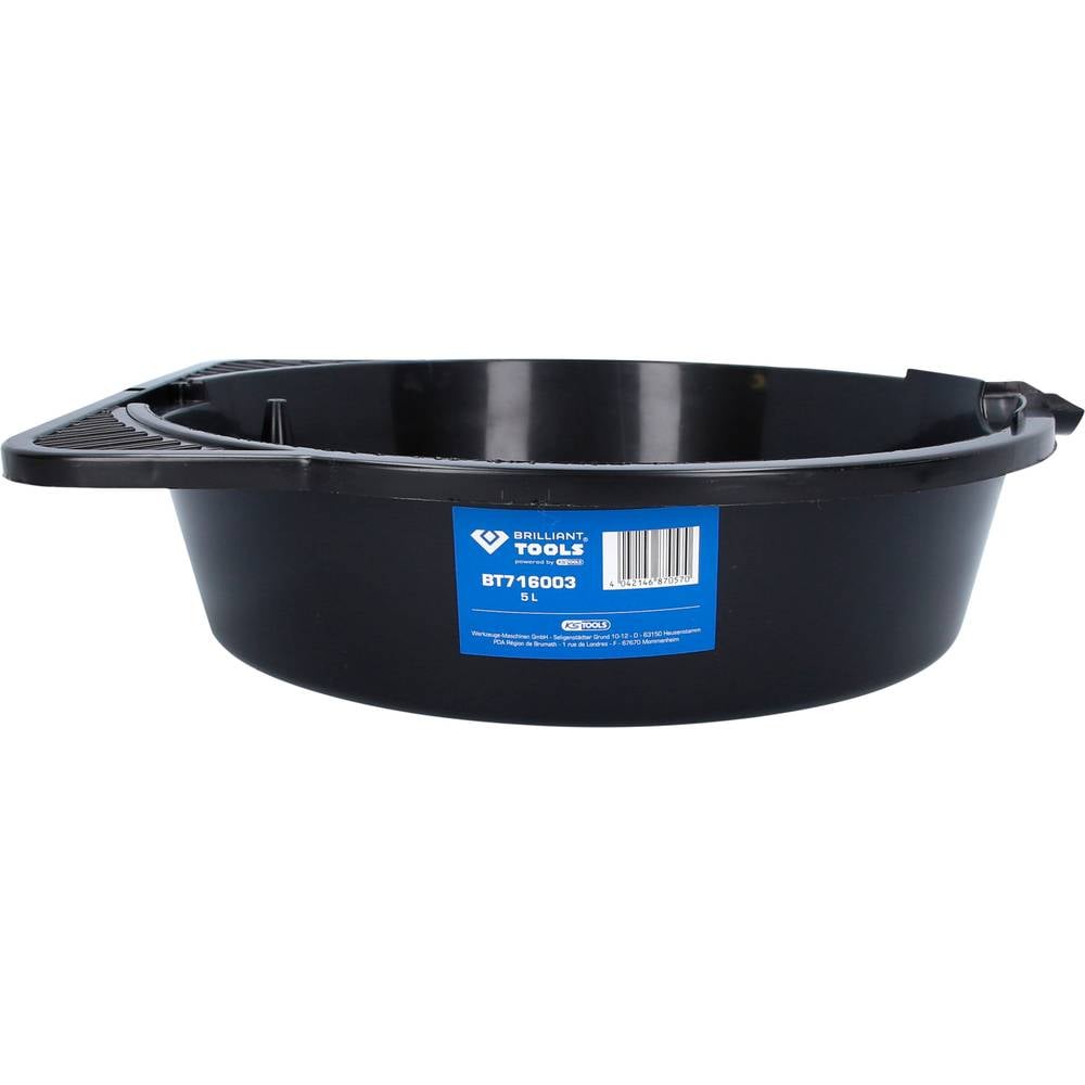 Brilliant Tools BT716003 Olieopvangbak / multifunctionele bak, 5 liter