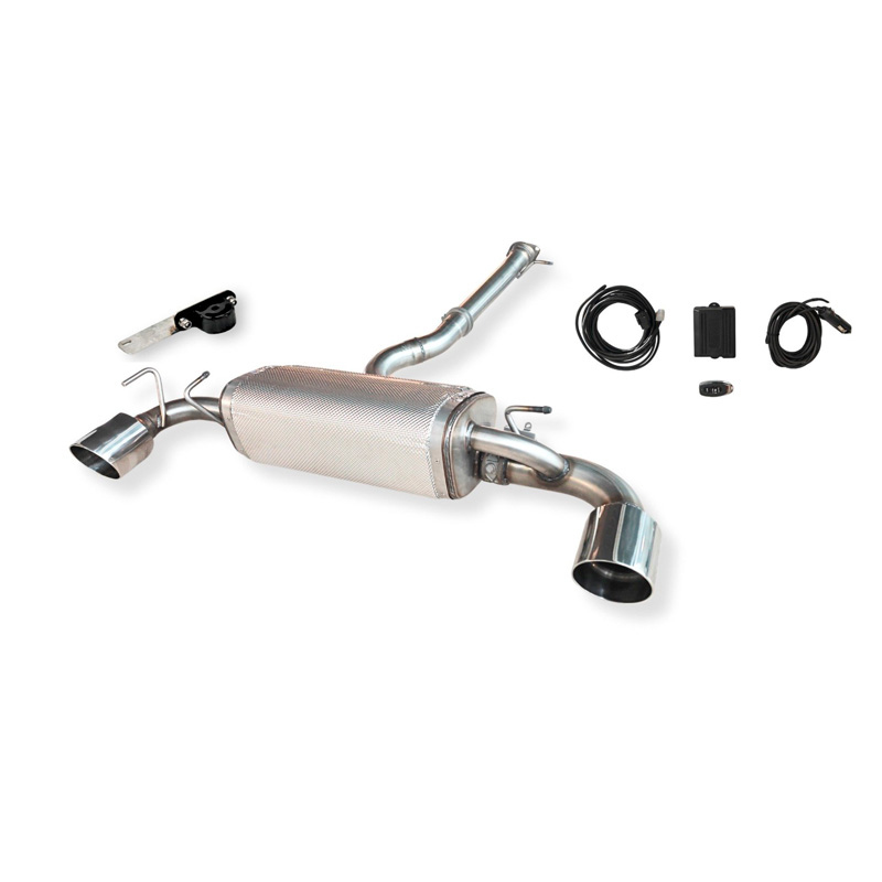 Toyota Ulter Sport Dubbele RVS Sportuitlaat passend voor  GR Yaris Mk2 2024- 206kW 2x115mm