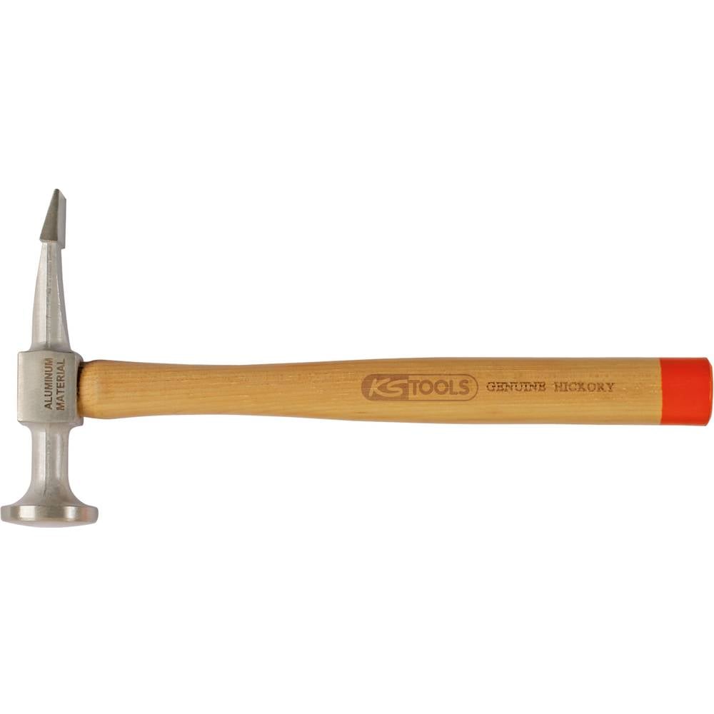 KS Tools 700.1490 Platte, aluminium body-punthamer gebogen kop, rond/plat punt