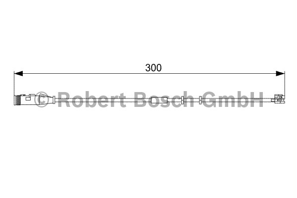 Opel Waarschuwingscontact, remvoering-/blokslijtage Voor