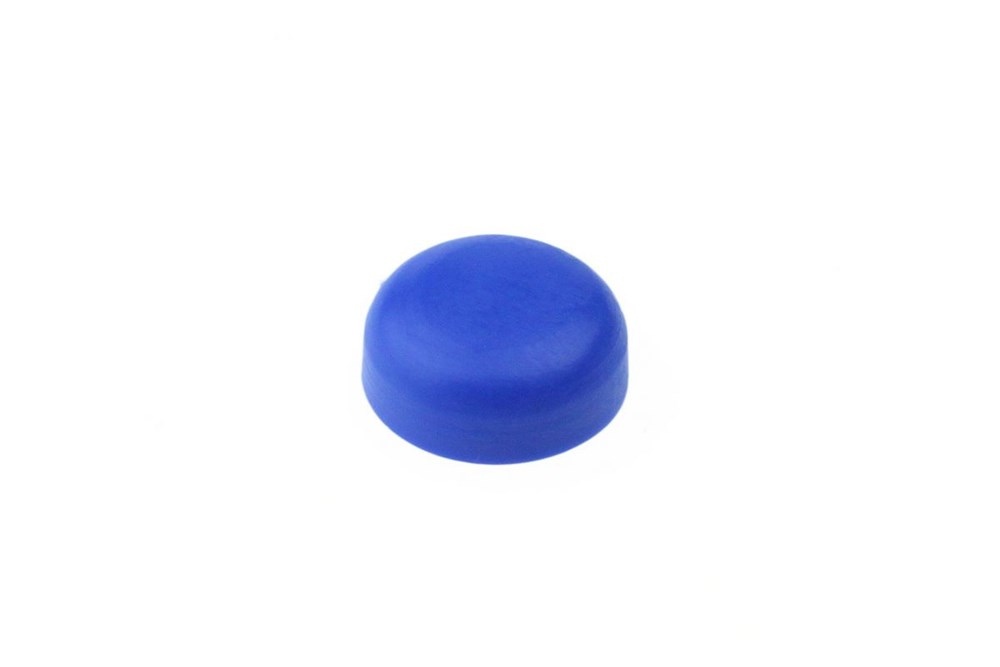 Sinatec Kentekenplaatschroef Afdekkap Blauw - 50 stuks