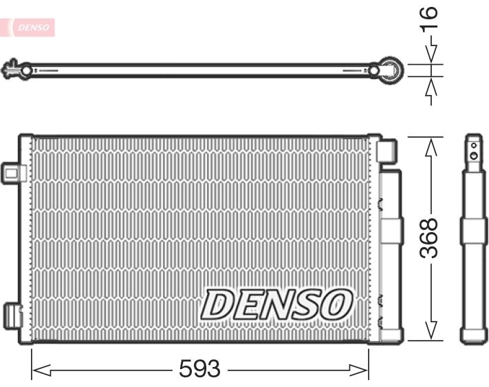 Fiat Condensor, airconditioning