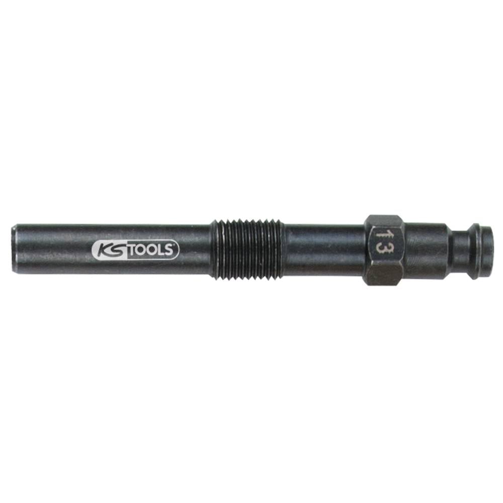 KS Tools 150.3674 Gloeibougieadapter, M10x1,0 met buitenschroefdraad, lengte 74 mm