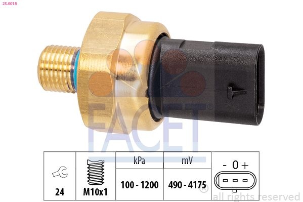 Mercedes-Benz Oliedruksensor