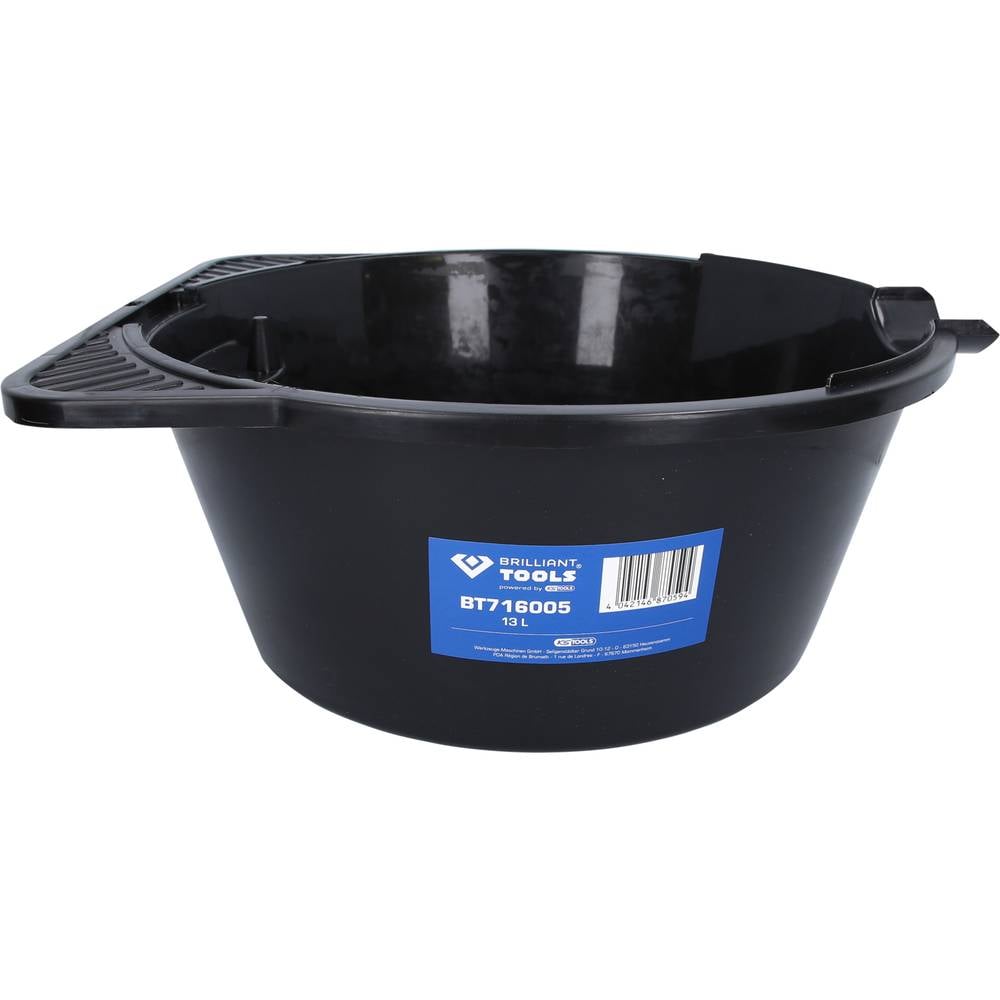 Brilliant Tools BT716005 Olieopvangbak / multifunctionele bak, 13 liter