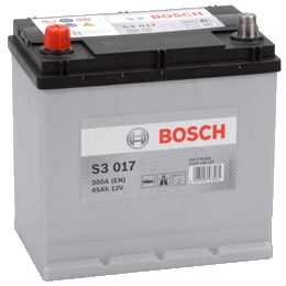 Fiat Bosch S3 017 Black Accu 45 Ah