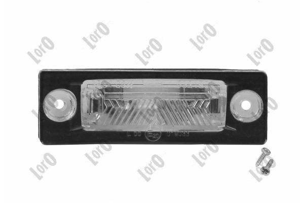 Skoda Kentekenlamp