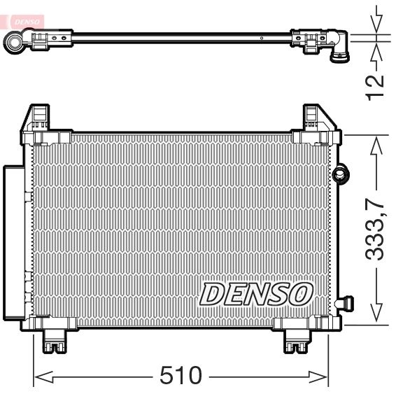 Toyota Condensor, airconditioning