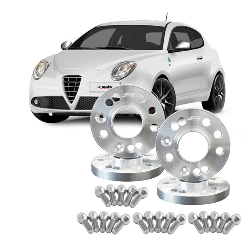 Alfa Romeo Simoni Racing Aluminium Spoorverbreder Set  Mito 16/20mm icl. wielbouten