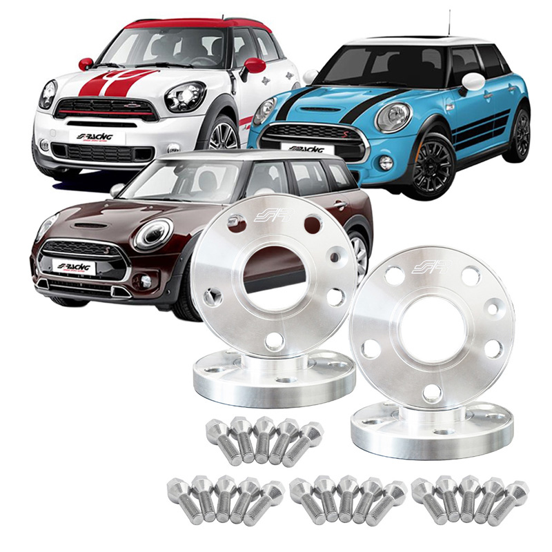 Mini Simoni Racing Aluum Spoorverbreder Set Passend voor  icl. wielbouten