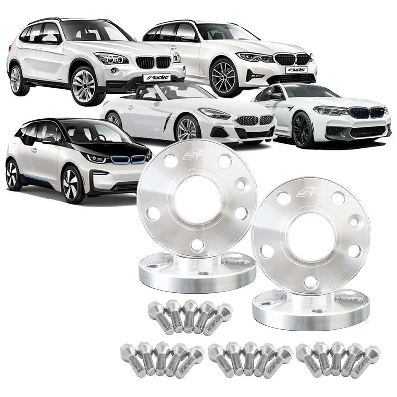 Bmw Simoni Racing Aluminium Spoorverbreder Set passend voor  icl. wielbouten