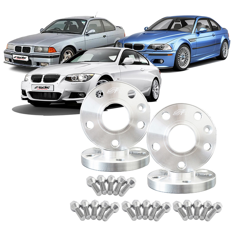 Bmw Simoni Racing Aluminium Spoorverbreder Set passend voor  3 serie, icl wielbouten