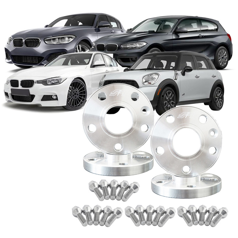 Bmw Simoni Racing Aluminium Spoorverbreder Set voor  & Mini icl. wielbouten