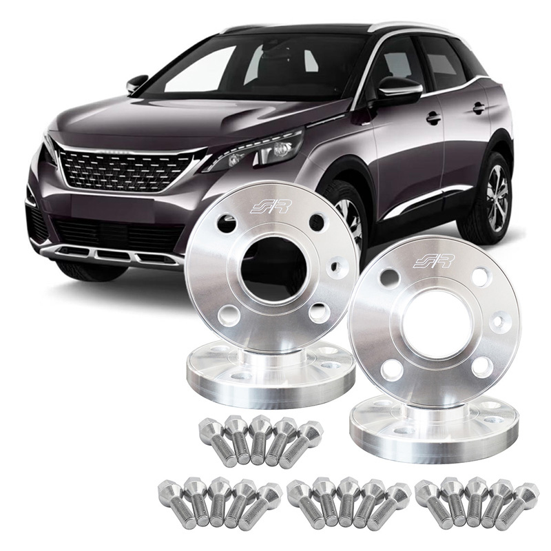 Peugeot Simoni Racing Aluminium Spoorverbreder Set  - 3008 II SUV - 2016-2024 icl. wielbouten