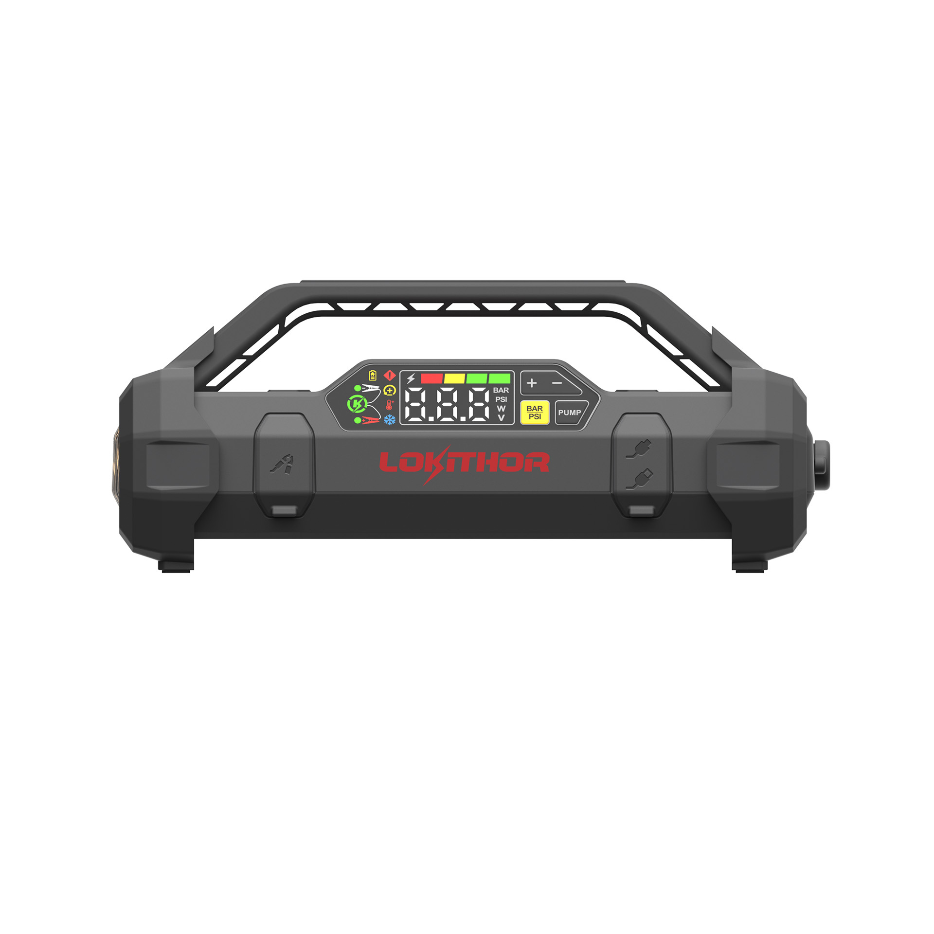 Lokithor Jumpstarter JA301 PRO + Luchtcompressor 12V 2500A