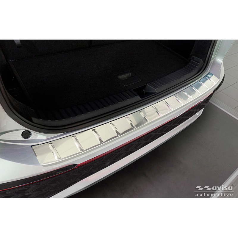 Volkswagen Avisa RVS Achterbumperprotector passend voor  Tayron 2024- 'Ribs'