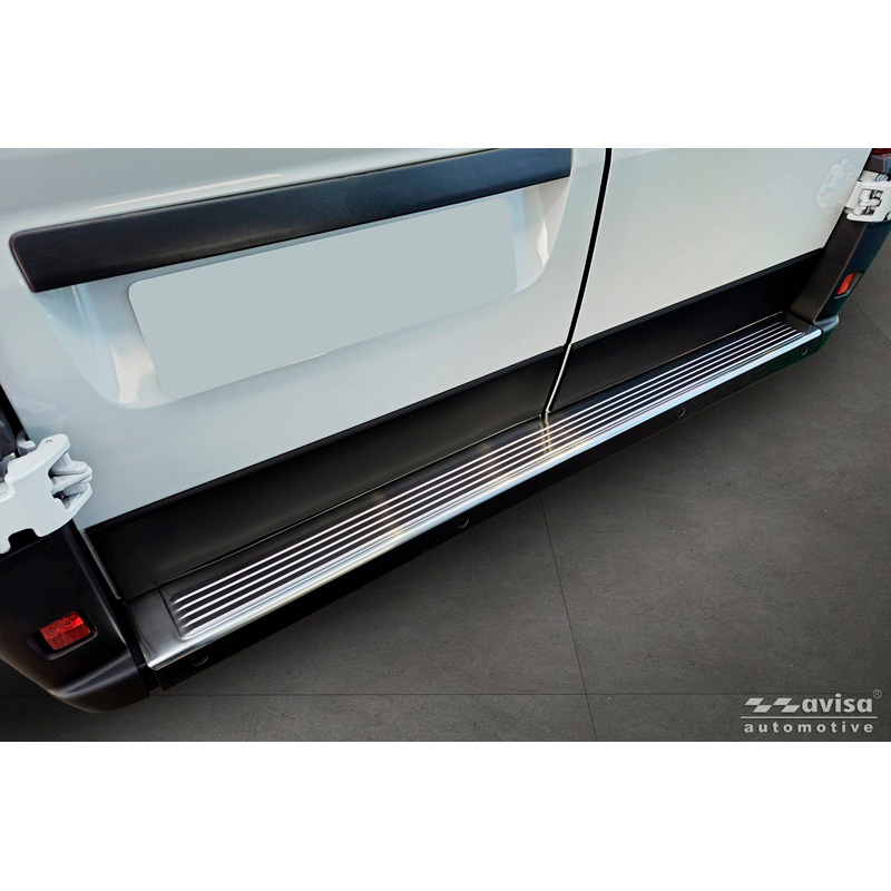 Fiat Avisa RVS Achterbumperprotector passend voor  / Opel / Toyota