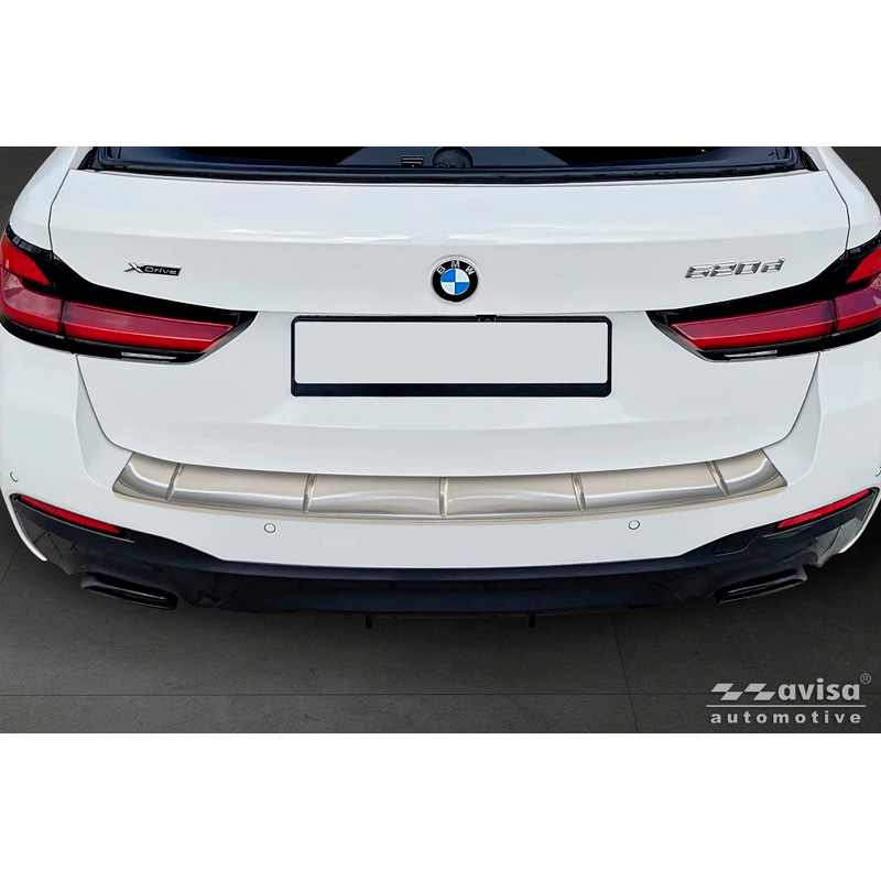 Bmw Avisa RVS Achterbumperprotector passend voor  5-Serie G31 M-Sport Touring Facelift 2020-2024