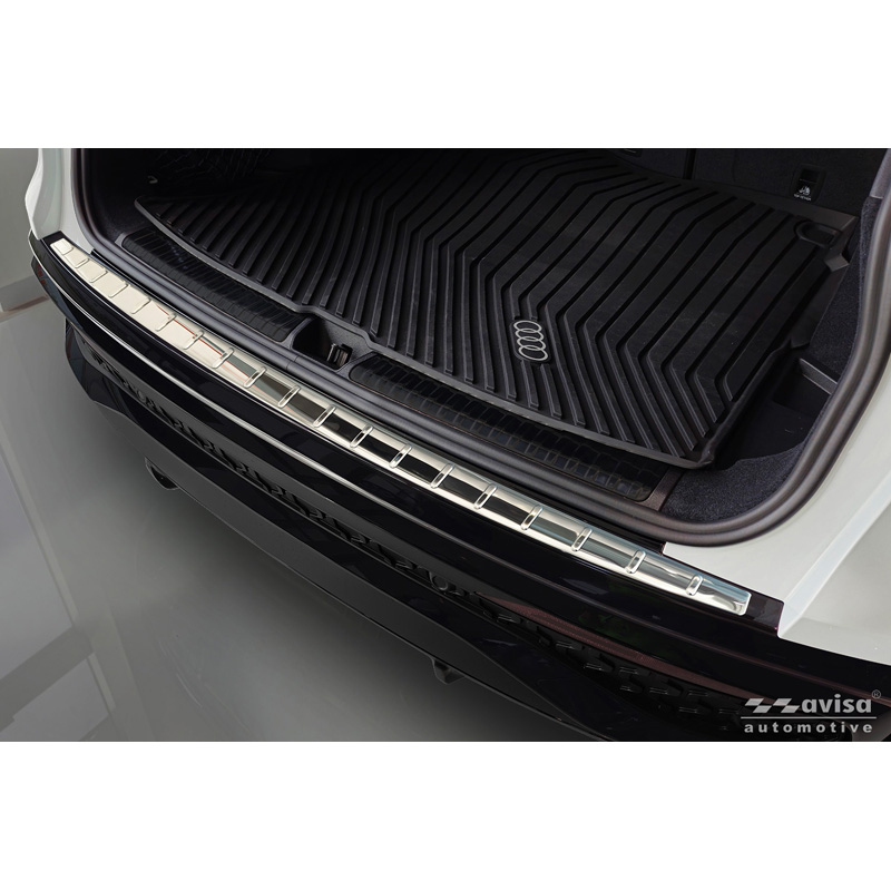 Audi Avisa Chroom RVS Achterbumperprotector passend voor  Q5 (GUB) 2025- 'Ribs'