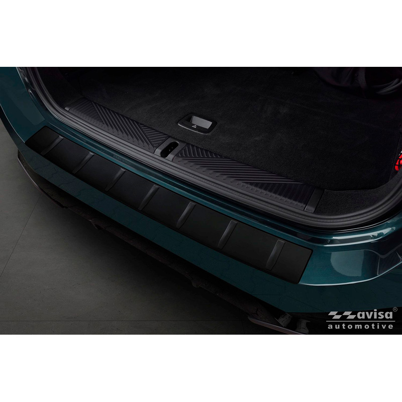 Bmw Avisa Matzwart RVS Achterbumperprotector  5 Serie Touring (G61) 2024- incl. M-Sport