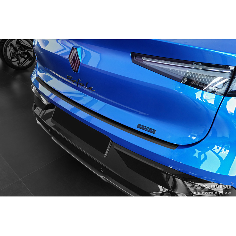 Renault Zwart RVS Achterbumperprotector passend voor  Rafale 2023- 'Ribs'