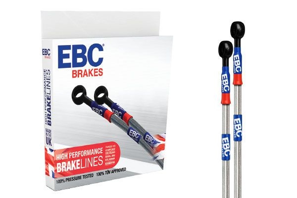Seat EBC Stalen remslangenset (RVS omvlochten)