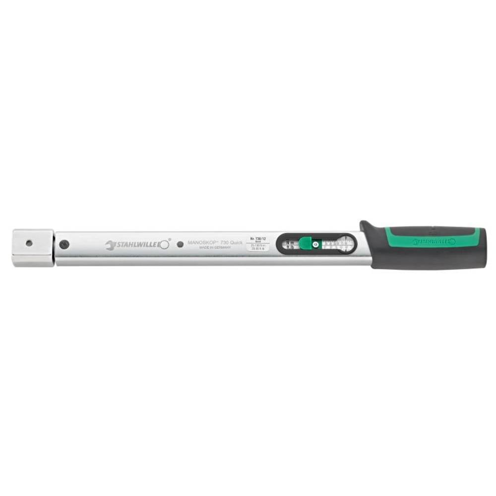 Stahlwille 730A/12 QUICK 50584012 Momentsleutel Kalibratie (ISO) 25 - 130 Nm