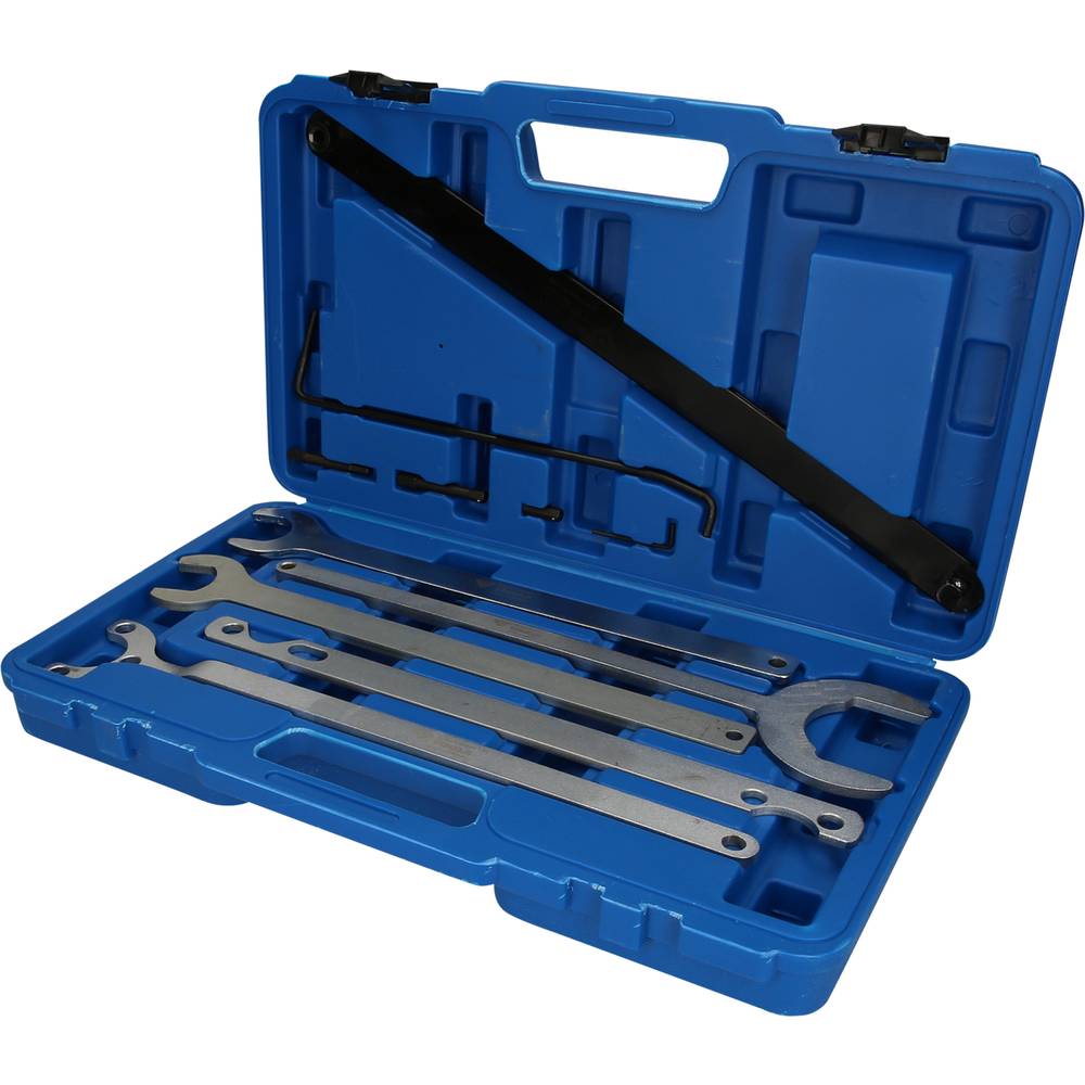 Brilliant Tools BT521250 Set ventilatornaven-sleutels, 11-delig