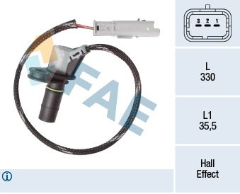 Citroen Toerentalsensor, versnellingsbak