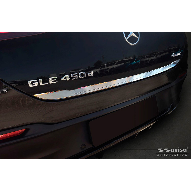 Mercedes-Benz Avisa RVS Bumperbeschermer voor Mercedes GLE Coupe (C167) 2019-2023 & Facelift 2023