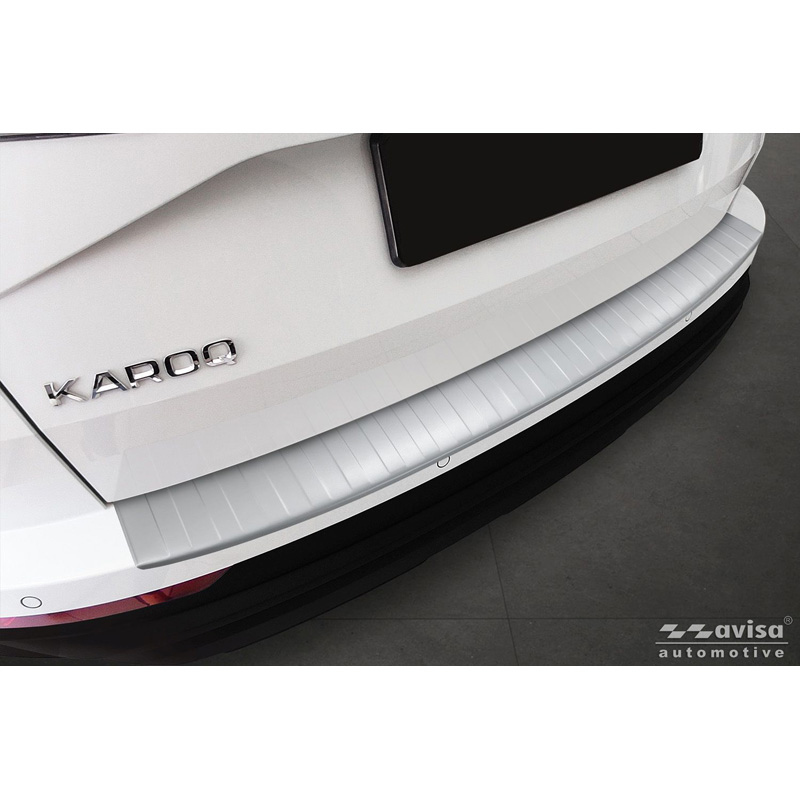 Skoda Avisa RVS Bumperbeschermer passend voor  Karoq Facelift 2022-