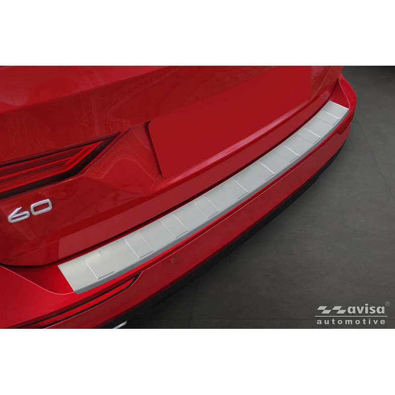Volvo Avisa RVS Bumperbeschermer passend voor  V60 II 2018- incl. Cross Country & R-Design