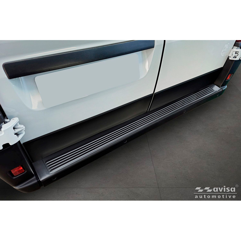 Fiat Avisa RVS Bumperbeschermer voor Ducato III Facelift / Movano III / Proace Max