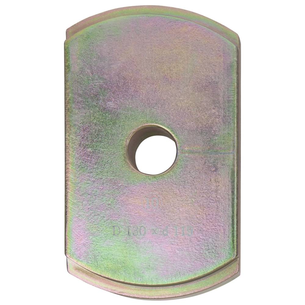 KS Tools 460.0835 Adapterplaat, Ø binnen 119 mm, Ø buiten 130 mm