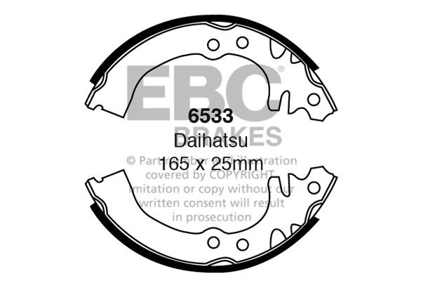 Daihatsu Remschoenset