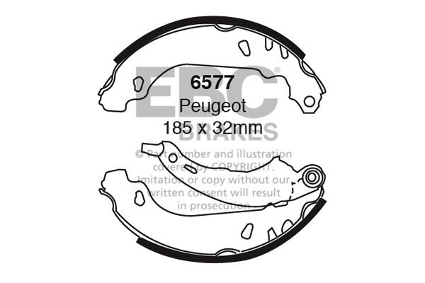 Peugeot Remschoenset