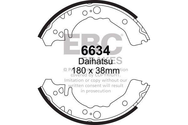 Daihatsu Remschoenset