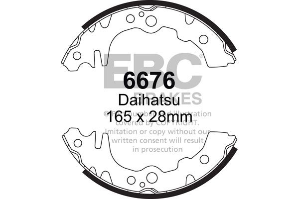 Daihatsu Remschoenset