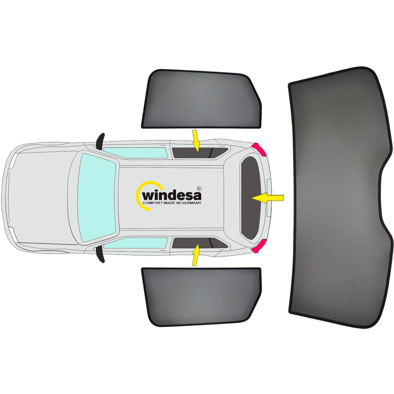 LYNK & CO SunClip Zicht- & Zonwering passend voor  01 2021-