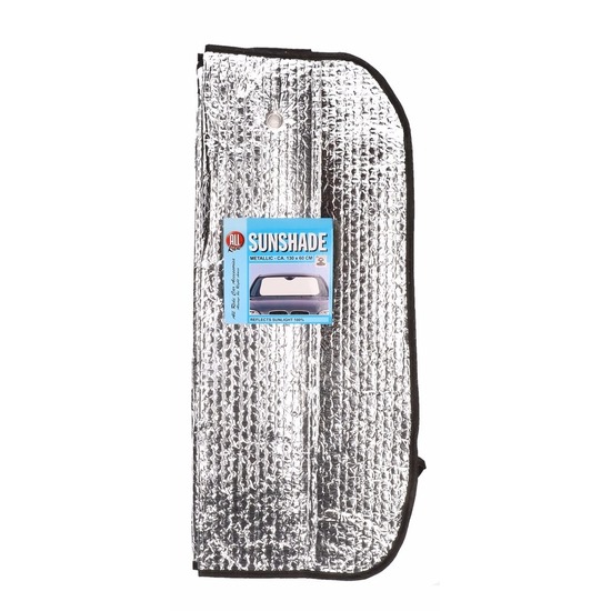 All Ride Aluminium auto zonnescherm metallic wit -