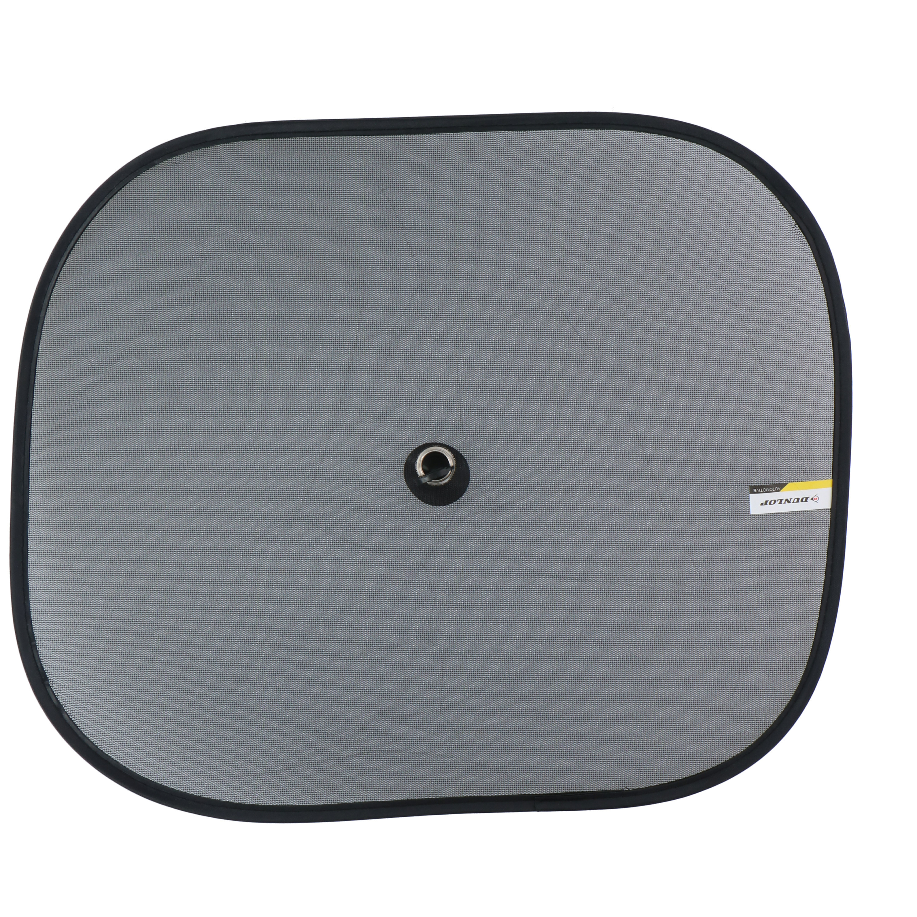 Dunlop Auto zonneschermen voor zijramen - 2x - antraciet - kunststof - zuignappen - x cm -