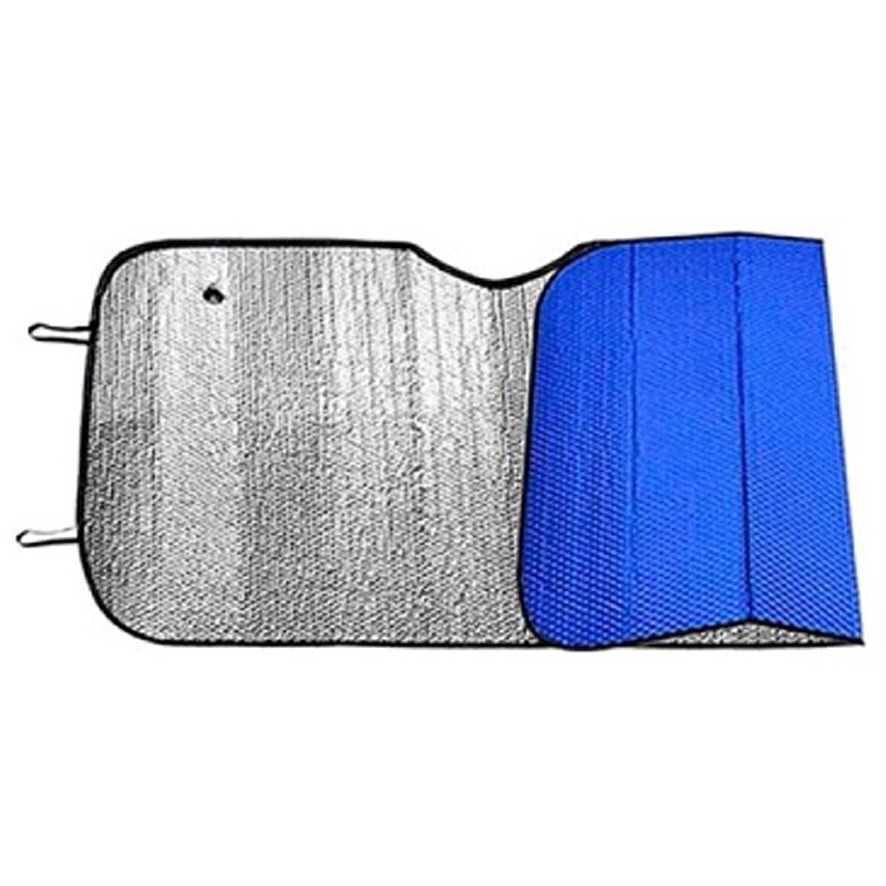 Concorde Auto zonnescherm - blauw - aluminium - L70 x B150 cm -