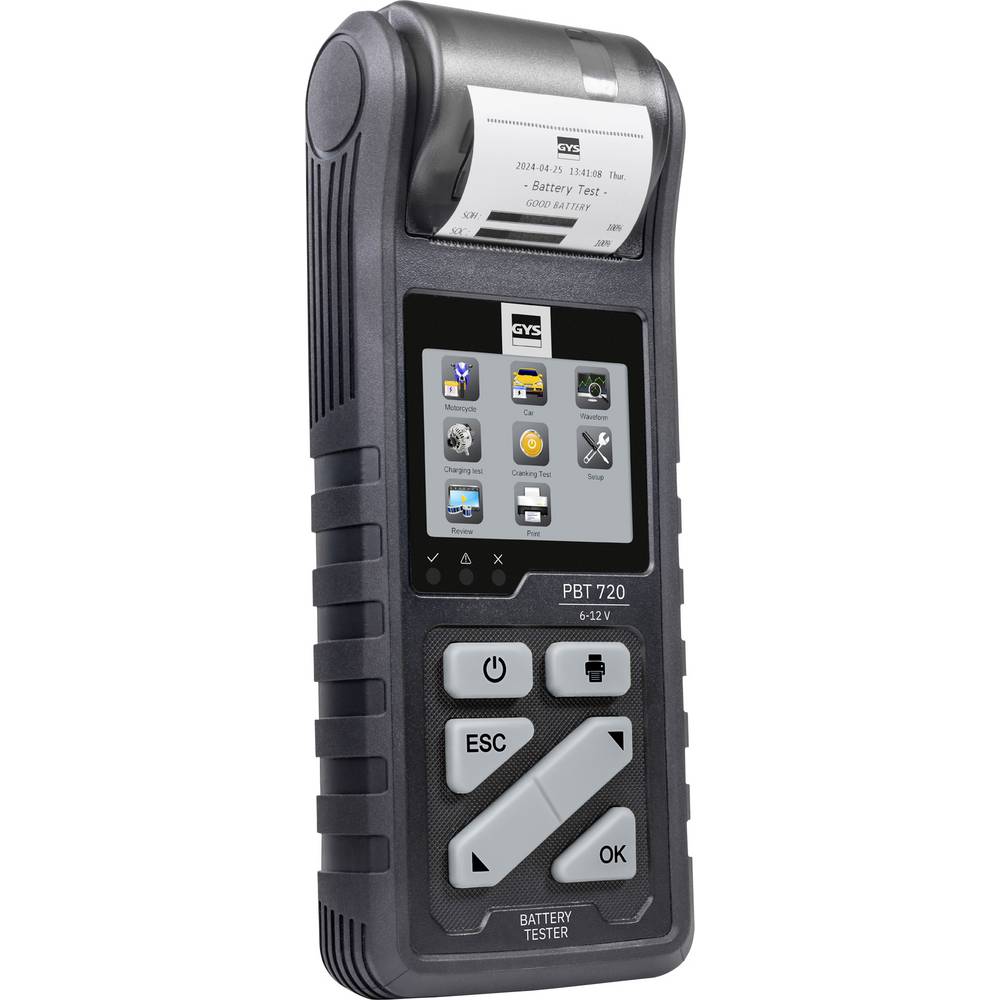 GYS BATTERIETESTER PBT720 - START/STOP Accutester 26 cm x 10.5 cm x 5 mm
