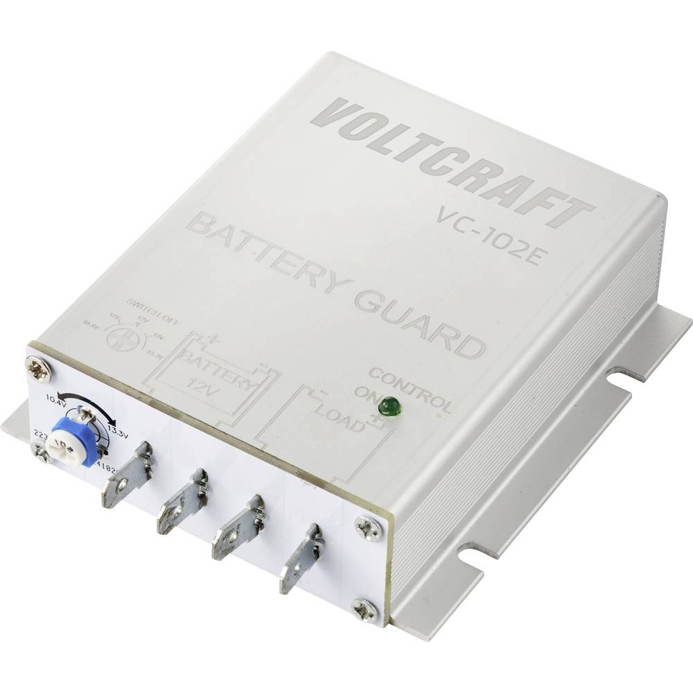 VOLTCRAFT VC-16842440 Accubewaker Ontlaadbescherming 10.4 V, 12 V, 13.4 V