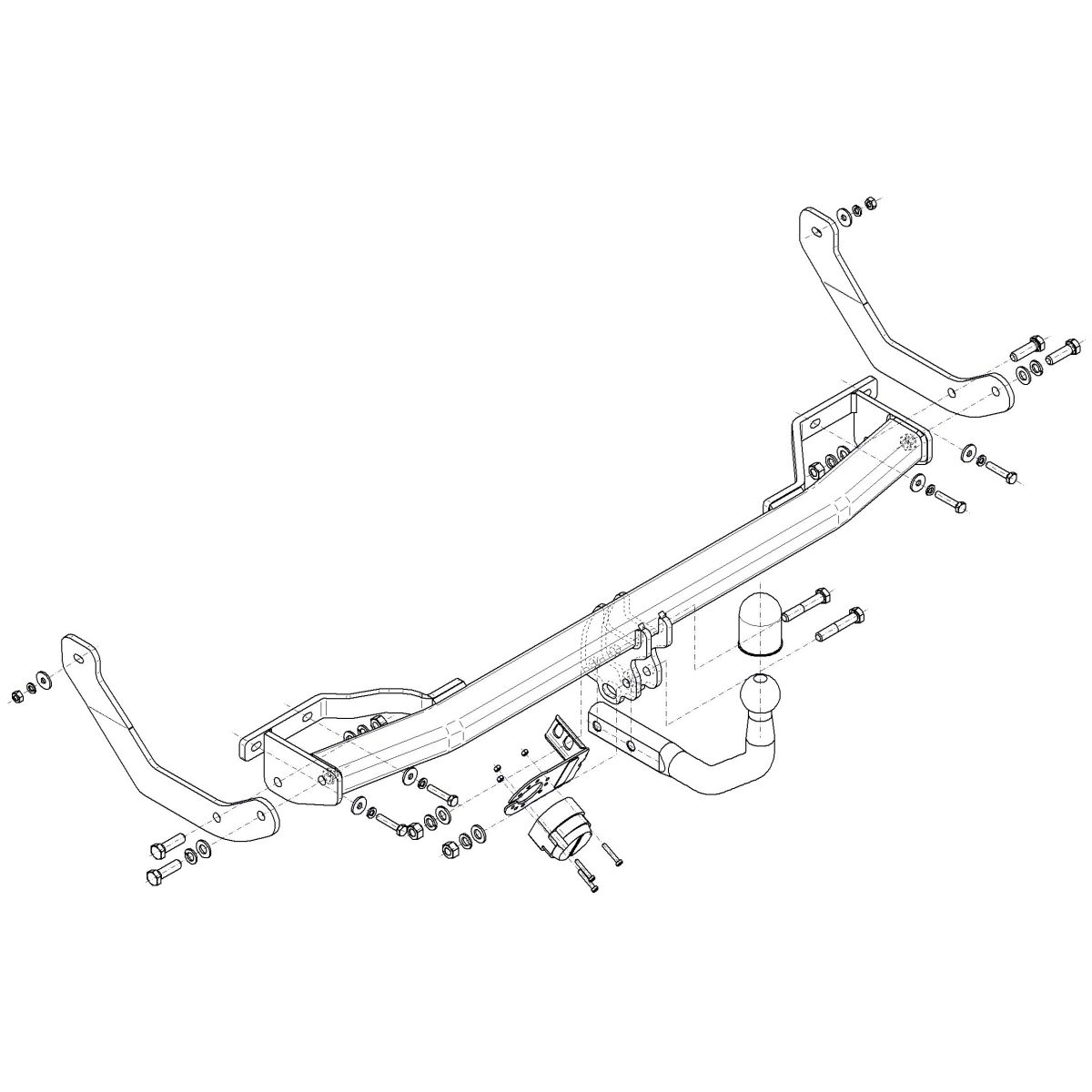 Steinhof Trekhaak  P-064