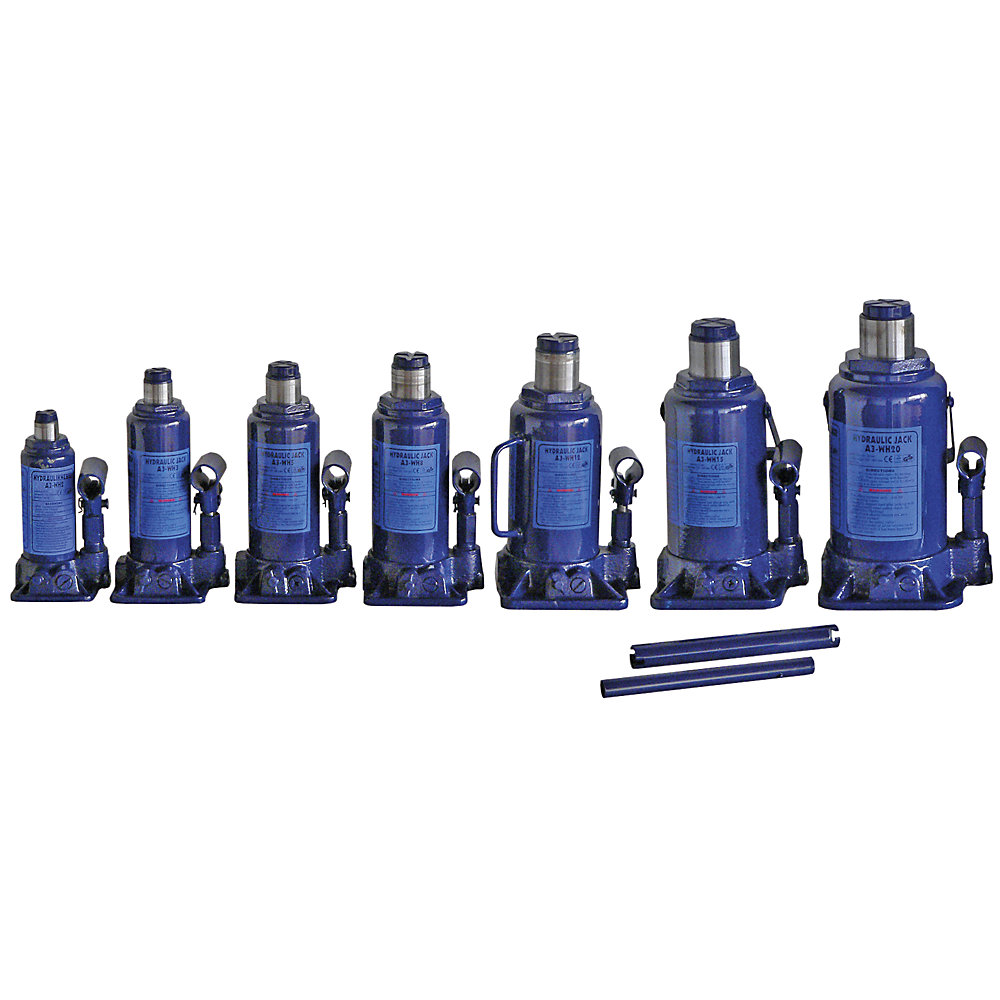 Hydraulische potkrik, met hydraulisch mechanisme, hefvermogen 2 t, vanaf 4 stuks