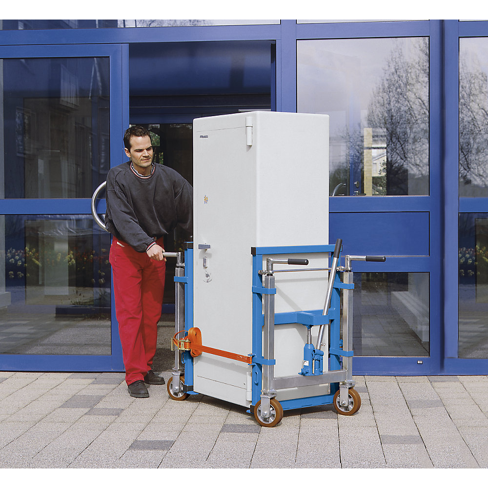 Heftransporter, hydraulisch, VE = 2 stuks, hefvermogen 1800 kg, heffing 100 mm