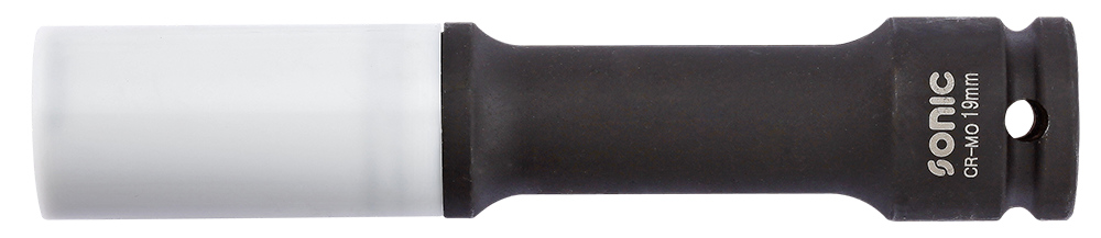 Sonic Wielmoerdop 1/2, extra lang 6-kant voor aluminium velgen 19mm