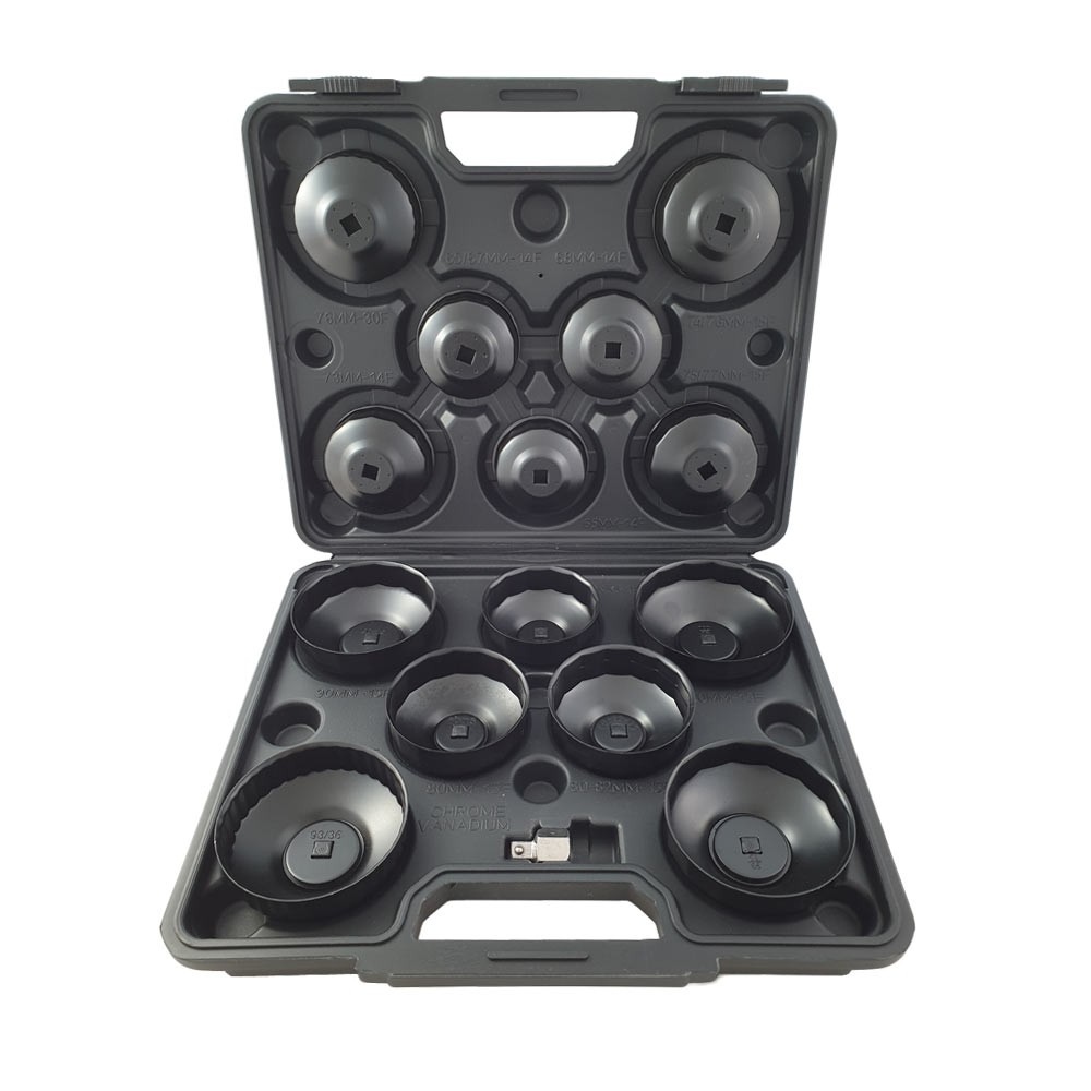 Weber Tools 15pc Cup type oil filter wrench set