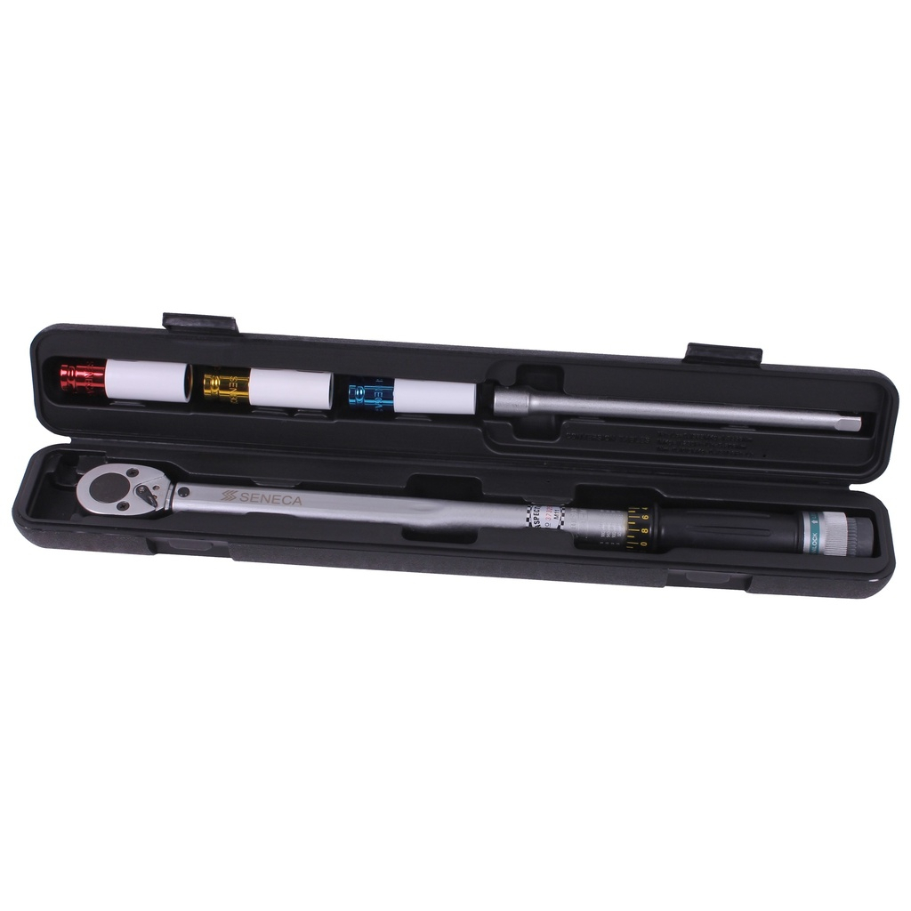 Seneca Momentsleutelset 1/240 - 210Nm 5 delig